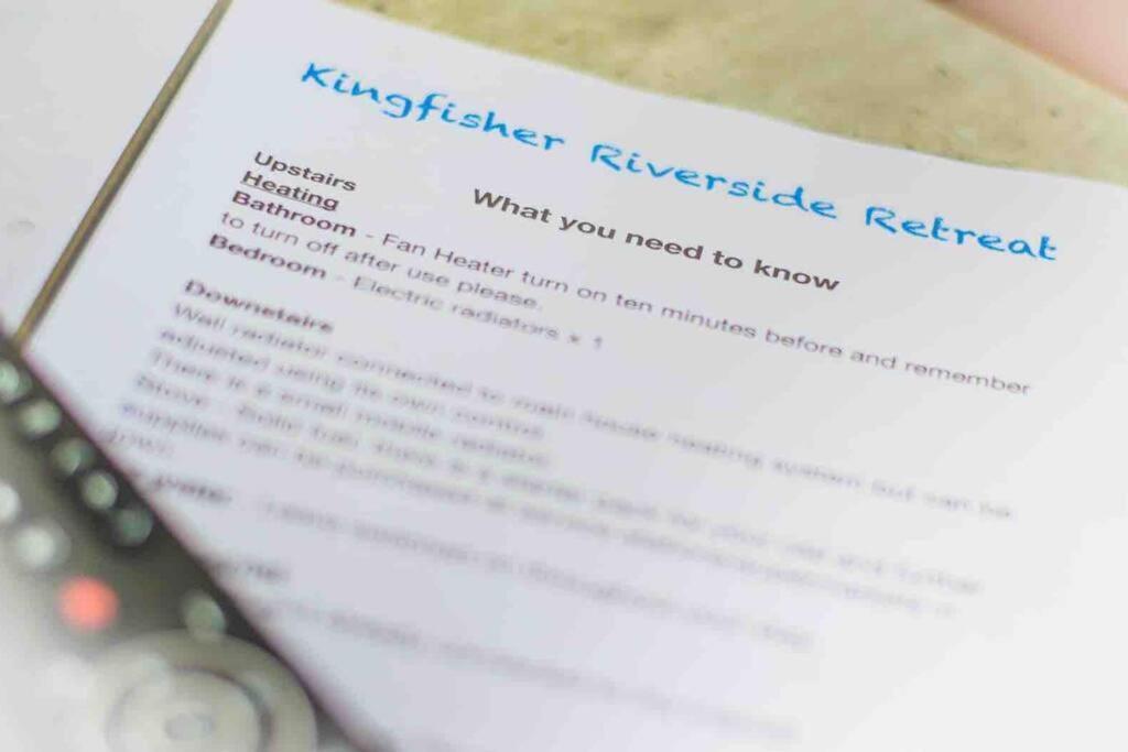 Kingfisher Riverside Retreat 肯梅尔 外观 照片